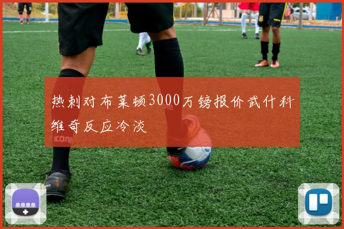 热刺对布莱顿3000万镑报价武什科维奇反应冷淡